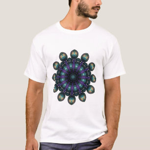 Clock Ansikte - Apophysis Fractal Tee