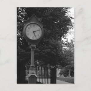Clock, Capital Byggnad Grounds Richmond, VA Vykort