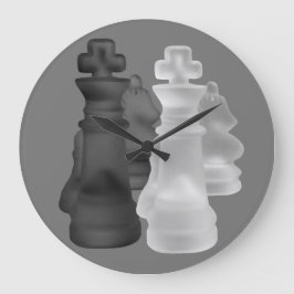 Clock Chess Stor Klocka