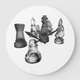 Clock Chess Stor Klocka