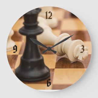 Clock Chess Stor Klocka
