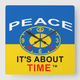 Clock Fyrkantig Klocka