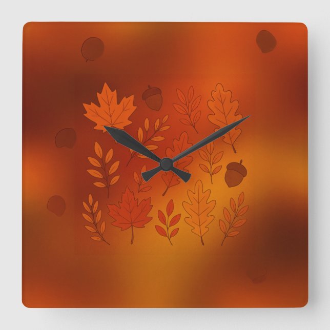 Clock  fyrkantig klocka (Framsida)