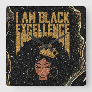 Clock Fyrkantig Klocka