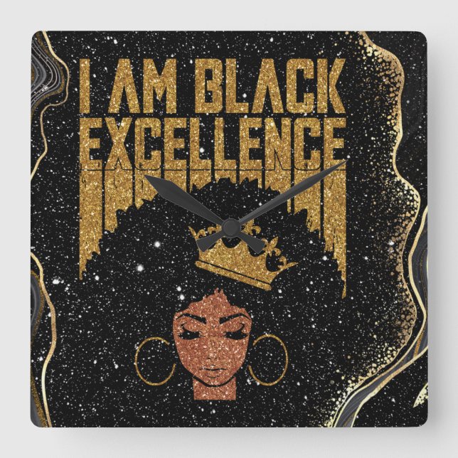 Clock Fyrkantig Klocka (Framsida)