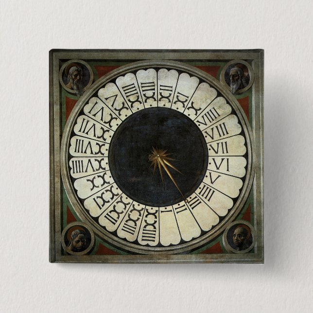 Clock in Duomo av Paolo Uccello Knapp (Framsida)