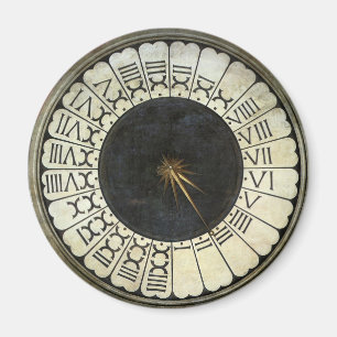 Clock in Duomo av Paolo Uccello Magnet