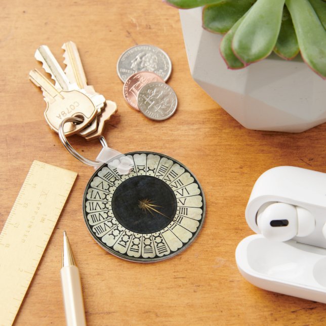 Clock in Duomo av Paolo Uccello Nyckelring (Skrivbord)