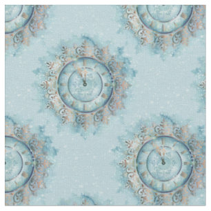 Clock jul Mandala Tyg