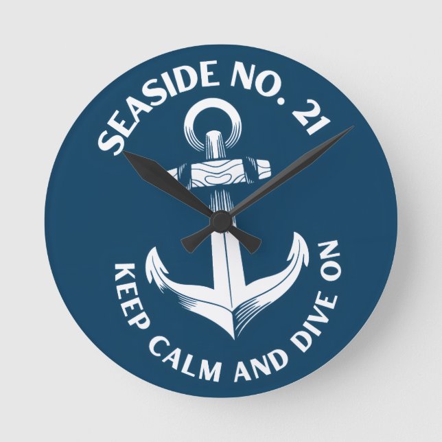 Clock  rund klocka (Framsida)