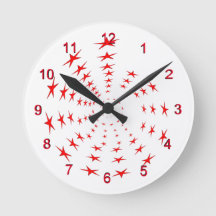 Clock - Spiral av Red Stars