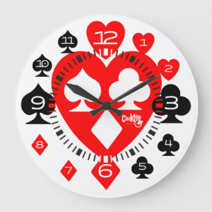 CLOCK TILDE SERIE POKER S7 V8 STOR KLOCKA