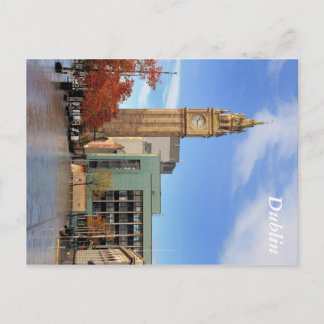 Clock torn i Belfast Vykort