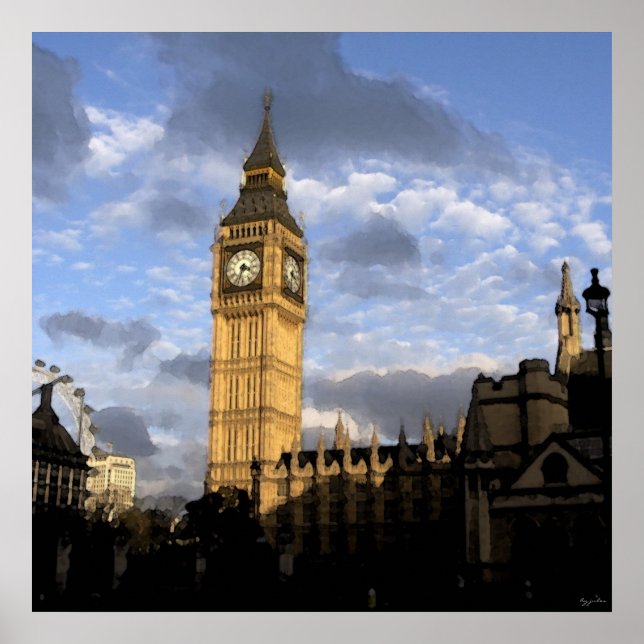 Clock Torn Poster (Framsidan)