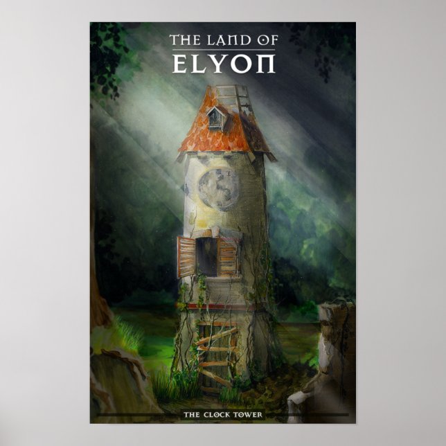 Clock Torn Poster (Framsidan)