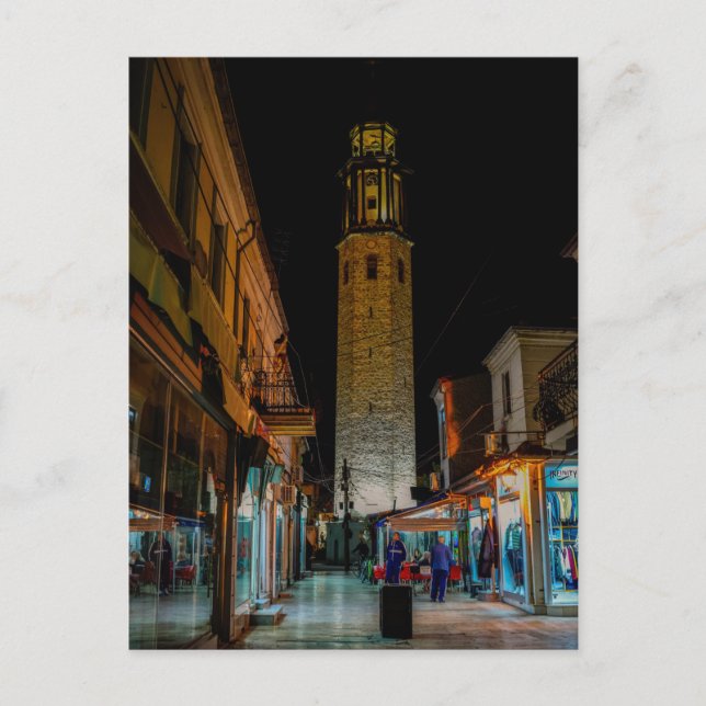 Clock Torn, Prilep, Makedonien Vykort (Framsida)