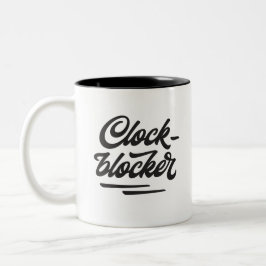 Clockblocker mugg