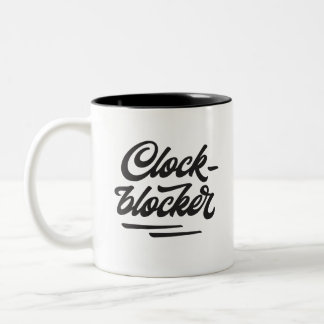 Clockblocker mugg