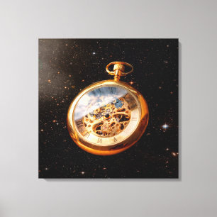 Clockmaker - utrymmetid canvastryck