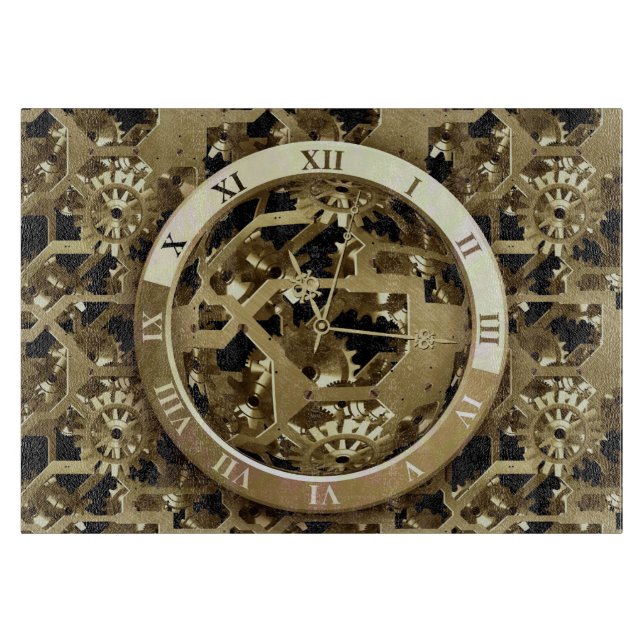 Clockwork 6 Decorative Glass Clearboard Board (Framsidan)