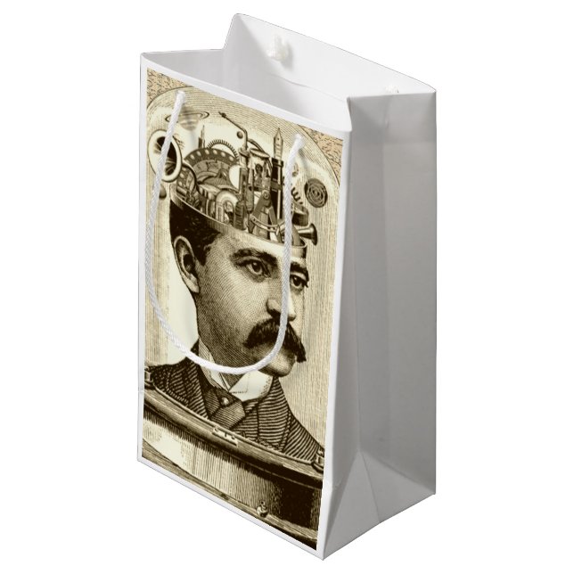 Clockwork Brain STEAMPUNK vintage (Framsidan Vinklad)