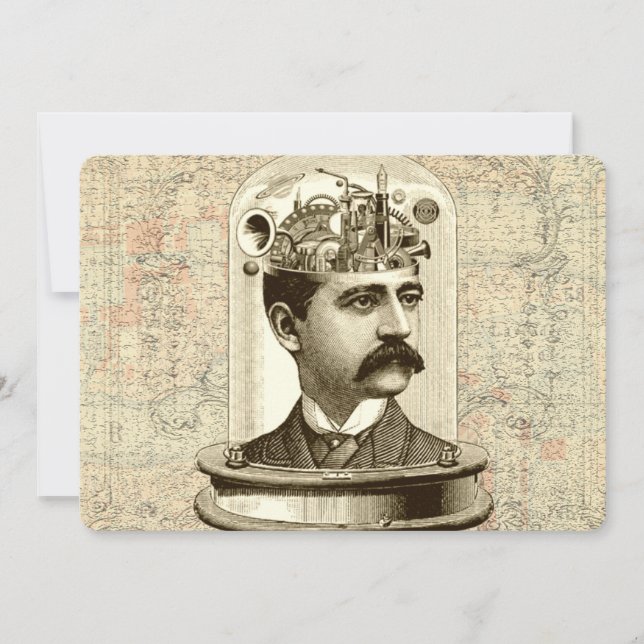 Clockwork Brain STEAMPUNK vintage (Framsida)