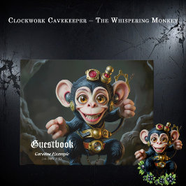 Clockwork Cavekeeper – Den viskande apan Gästböcker