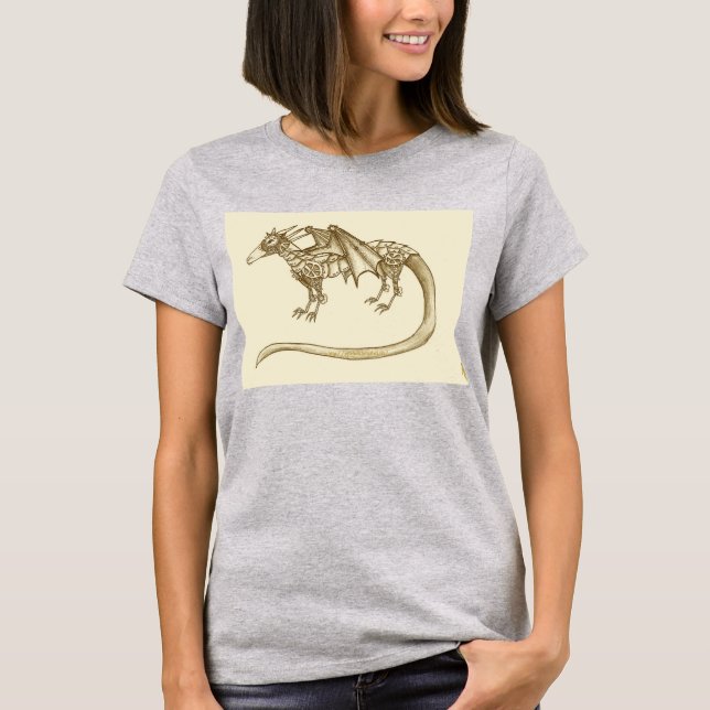 Clockwork Dragon T-Shirt (Framsida)