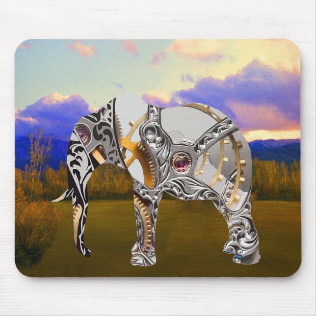 Clockwork Elephant Musmatta (Framsidan)