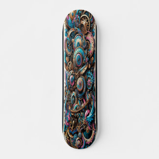 ’Clockwork Fantasia’ Mini Skateboard Bräda 18,5 Cm