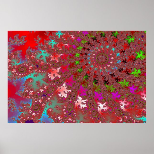 Clockwork Fractal Poster (Framsidan)