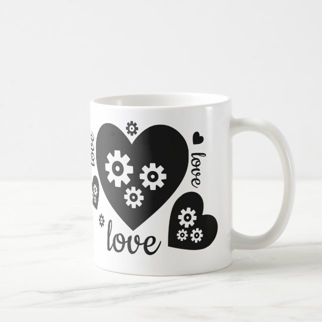 Clockwork Hearts Mugg (Höger)
