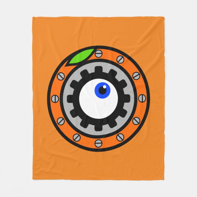 Clockwork-Orange Fleecefilt (Framsidan)