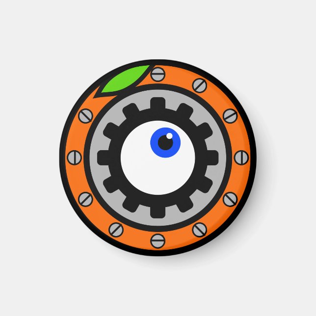 Clockwork-Orange Magnet (Framsidan)