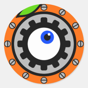Clockwork-Orange Runt Klistermärke