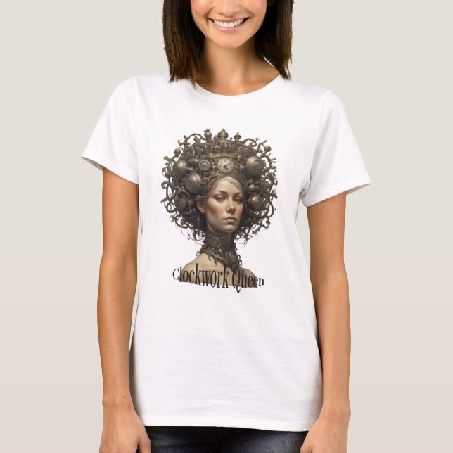 Clockwork Queen T Shirt (Framsida)