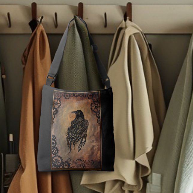 Clockwork Raven Axelväska (Skapare uppladdad)