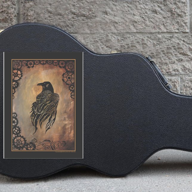 Clockwork Raven Klistermärken (Skapare uppladdad)