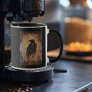 Clockwork Raven Mugg
