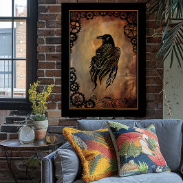 Clockwork Raven Poster