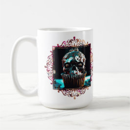 Clockwork Skull Cuptårta Kaffemugg