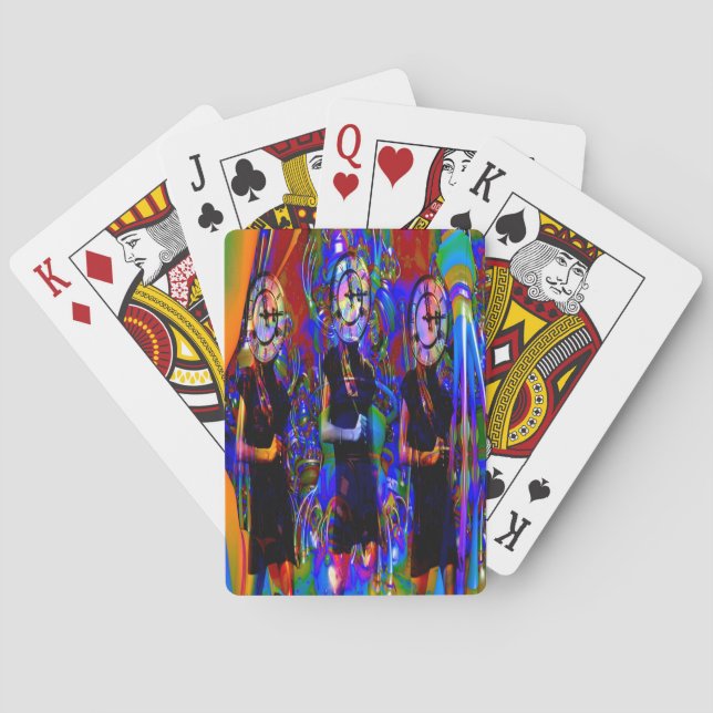 Clockwork Spel Kort (Baksidan)