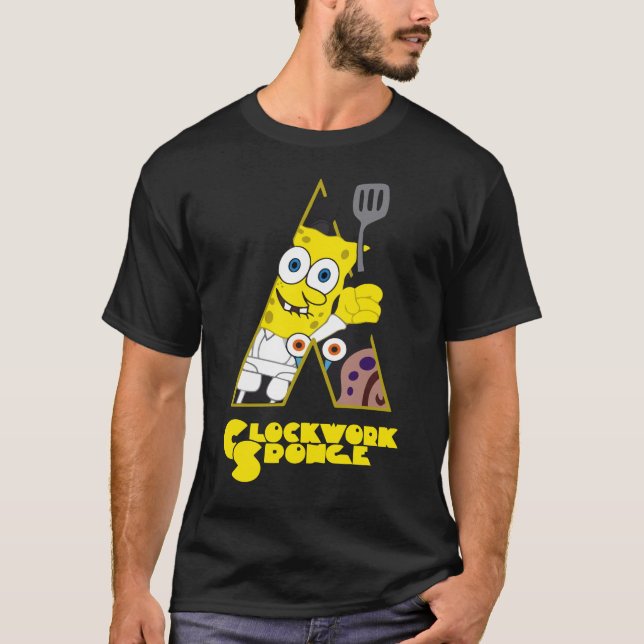 Clockwork Sponge T Shirt (Framsida)