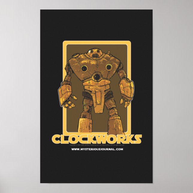 Clockworks Poster (Framsidan)