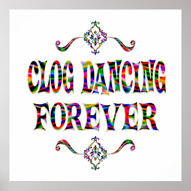 Clog Dancing Forever Poster (Framsidan)