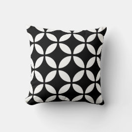 Cloisonne 2 [black] - Japanese Traditional Pattern Kudde