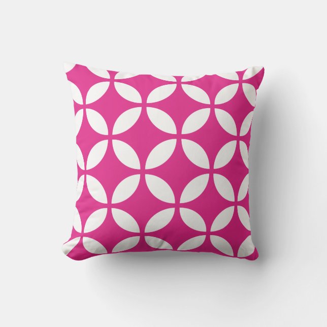 Cloisonne 2 [pink] - Japanese Traditional Patter Kudde (Framsida)
