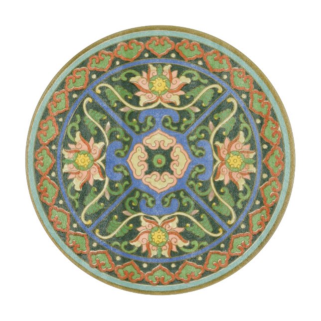 Cloisonne China Patter Asian Oriental (Framsidan)