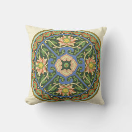 Cloisonne China Patter Asian Oriental Kudde