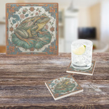 Cloisonne Frog on Lily Pad